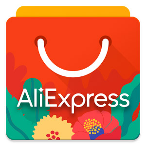 shopping bag with Aliexpress logo