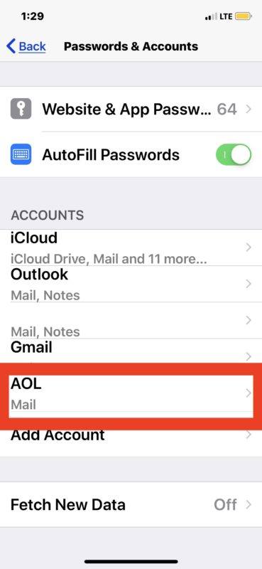 How to update email password on iPhone or iPad