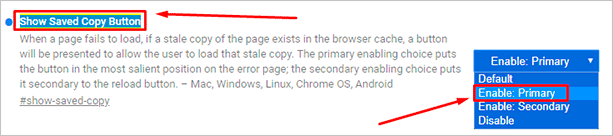 Настройки в Google Chrome
