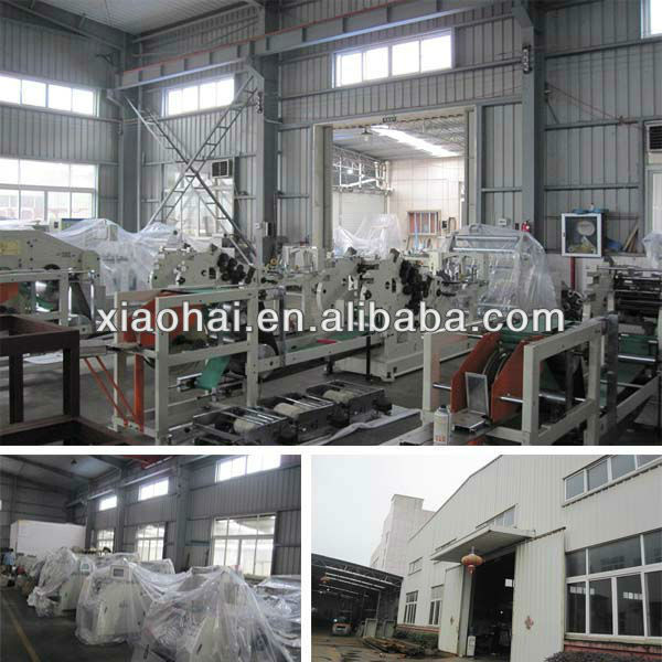 equipment for the production of paper bags