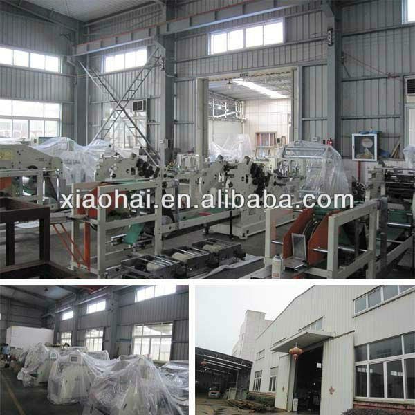 equipment for the production of paper bags