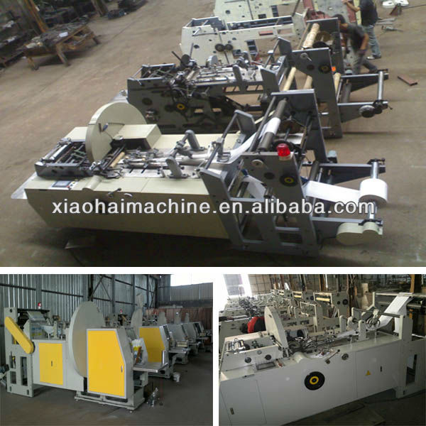 equipment for the production of paper bags