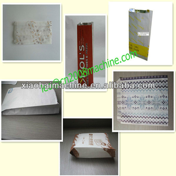 equipment for the production of paper bags
