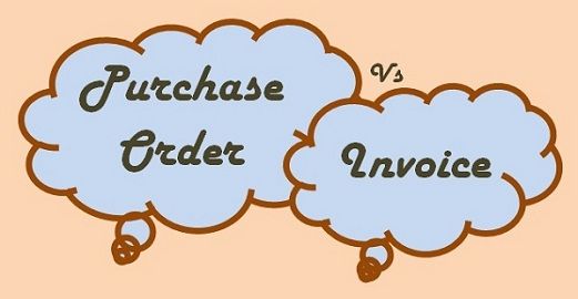 purchase order and invoice