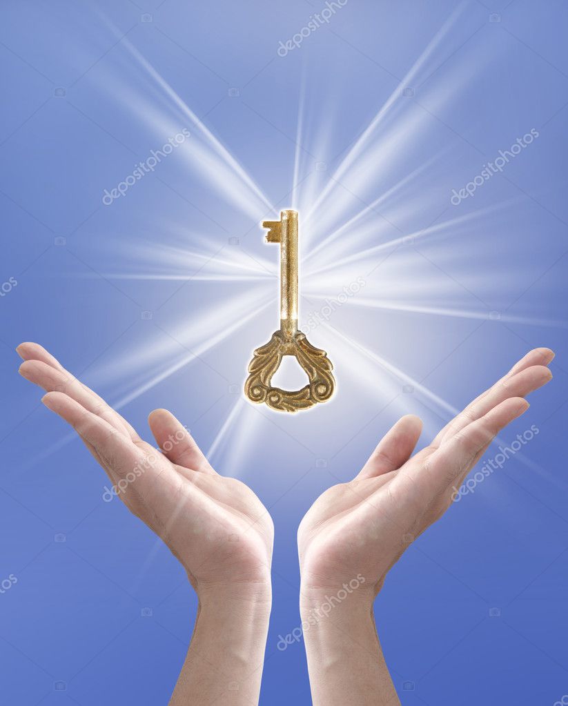 depositphotos 10103163 stock photo the key to success hand