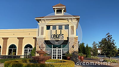 Keke`s Breakfast Cafe in Orlando, Florida stock video
