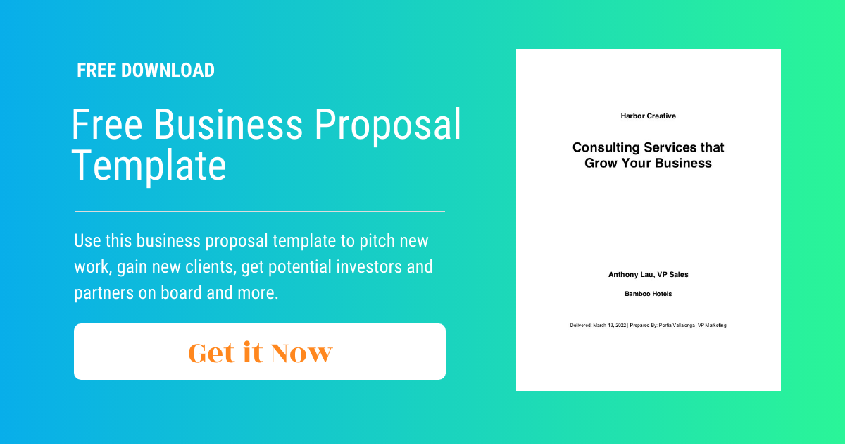 Free Business Proposal Blog CTAa