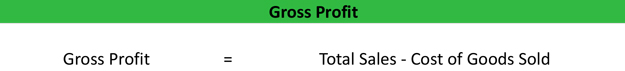 Gross Profit Margin Formula